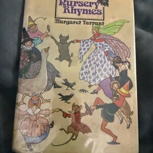 Nursery Rhymes by Margaret Tarrant - Illustrated Children's Book - Cream Cover